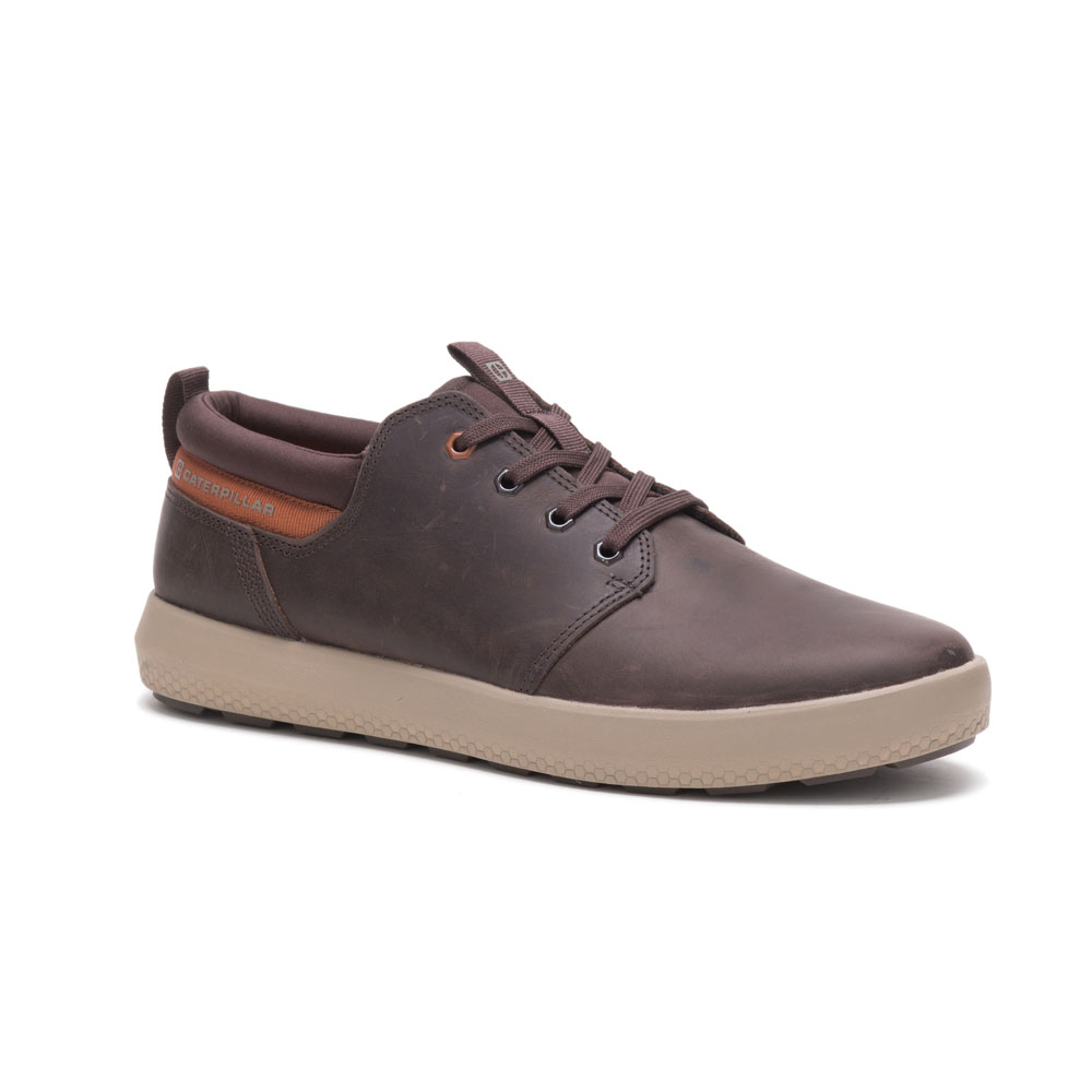 Caterpillar Shoes Sale - Caterpillar Proxy Lace Mens Lace Up Shoes Coffee (103685-PIB)